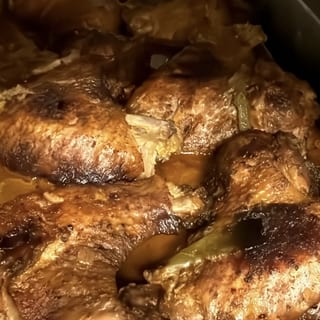 Pit-Smoked & Smothered Jumbo Turkey Wings Platter