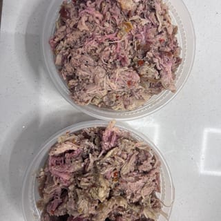NC Pulled Pork 1 lb. Platter w/Coleslaw